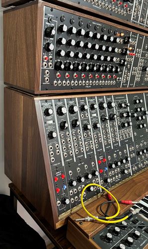 Moog-System 35, 2x sequencer, 953 etc